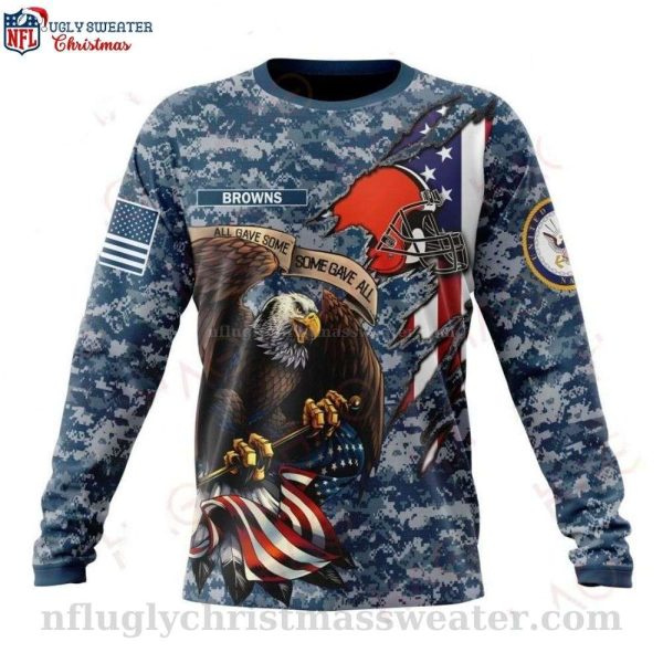 All Gave Some – Some Gave All – Cleveland Browns Ugly Sweater