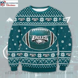 American NFL Football Philadelphia Eagles Logo – Men’s Eagles Christmas Sweater