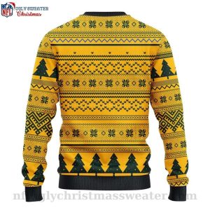 Baby Groot Hug NFL Football Packers Ugly Christmas Sweater 2