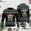 12 Grinch And Raiders Logo Print Ugly Christmas Sweater – Stand Out In Style