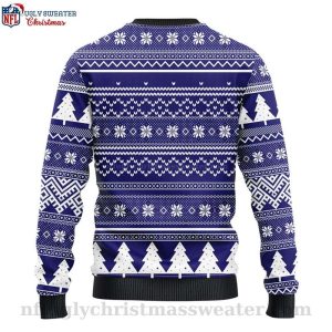 Baltimore Ravens Christmas Sweater With Grateful Dead Artwork