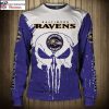 Baltimore Ravens Gifts  Ugly Sweater With Grinch Holiday Design