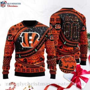 Bengals Fans Ultimate Christmas Gift – Personalized Ugly Sweater