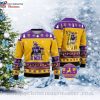 Minnesota Vikings Christmas Sweater – Logo And Mickey Mouse Graphics
