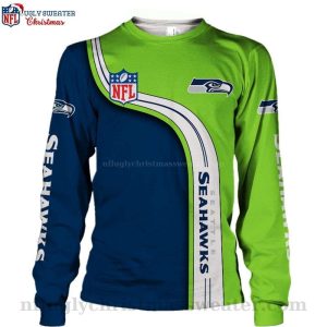 Bring the Game To Christmas – Seattle Seahawks Ugly Sweater