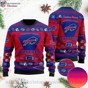 Buffalo Bills Football Team Logo – Personalized Ugly Bills Sweater
