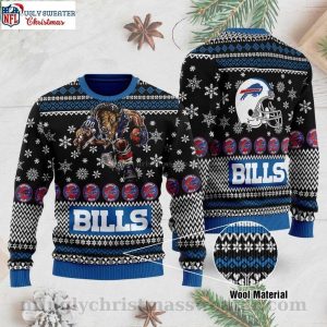 Buffalo Bills Ugly Christmas Sweater – Embrace The Team Mascot