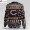 Chicago Bears Christmas Sweater – Logo Print With Grateful Dead Theme