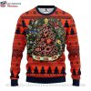 Chicago Bears Grateful Dead Skull And Bears Design Xmas Sweater