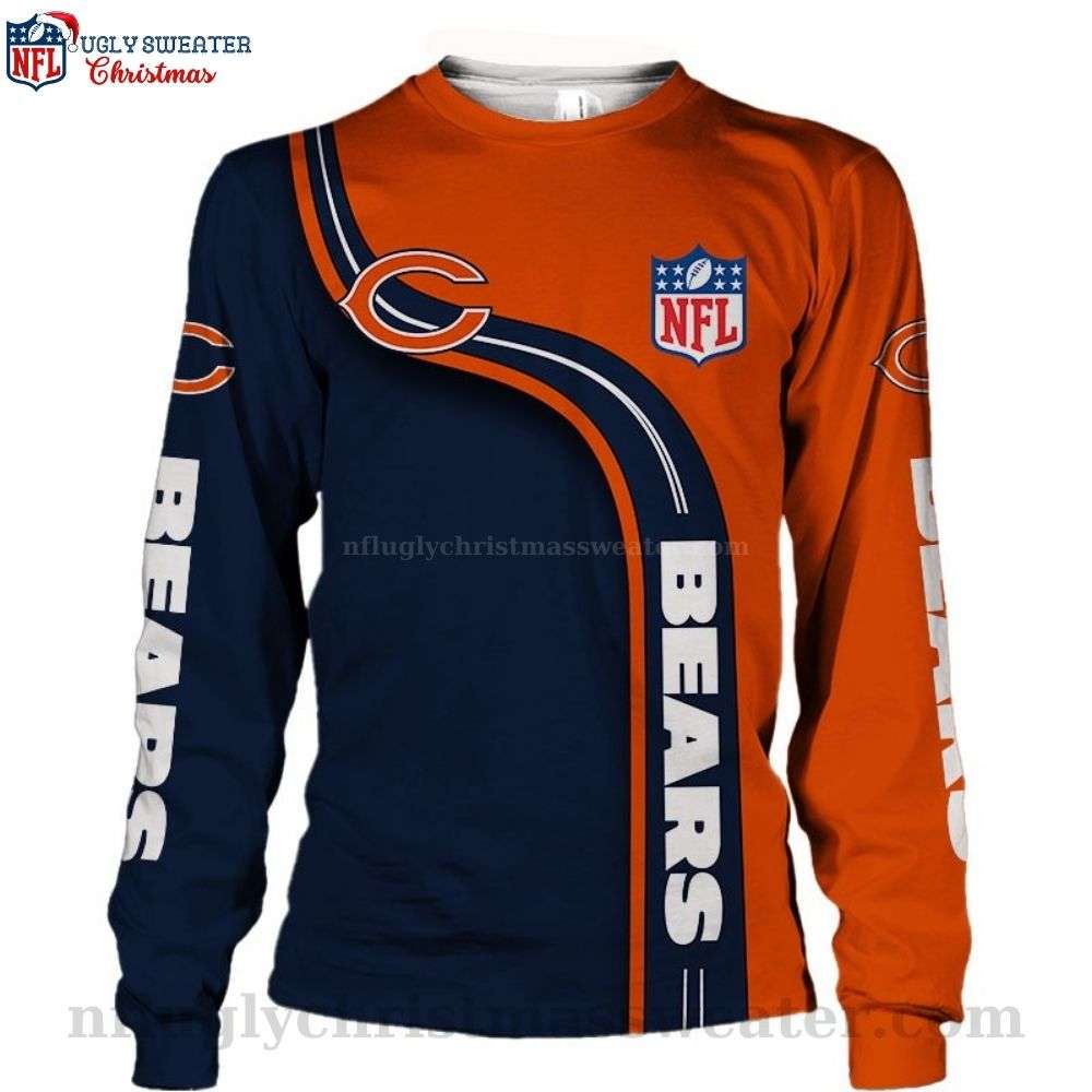 Chicago Bears Ugly Christmas Sweater - Design Freeway Edition