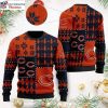 Chicago Bears Ugly Christmas Sweater – Logo Print Cute Skulls Graphic