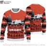 Chicago Bears Ugly Christmas Sweater – Logo Print, 12 Grinch Xmas Day