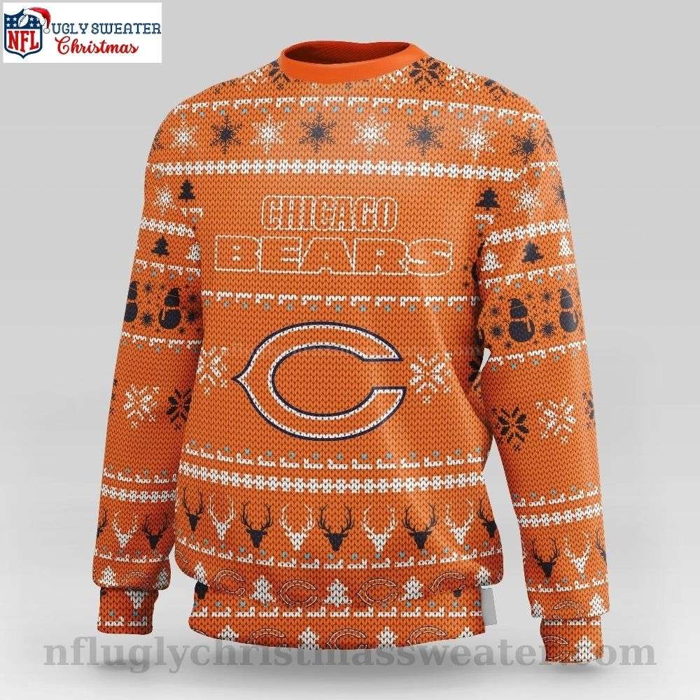 Chicago Bears Ugly Christmas Sweater - Show Your Team Spirit