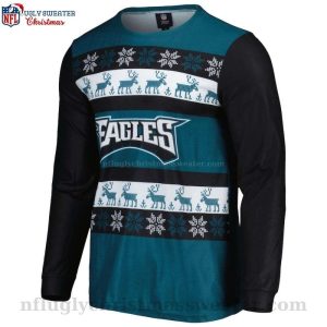 Chill And Cheer – Unique Philadelphia Eagles Ugly Sweater For Him
