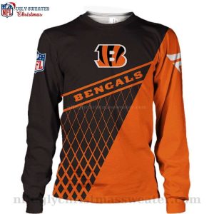 Christmas Cheers For Cincinnati Bengals Fans – Ugly Christmas Sweater