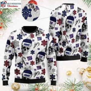 Cool Skull Pattern Ny Giants Ugly Sweater Unique Gift For Fans