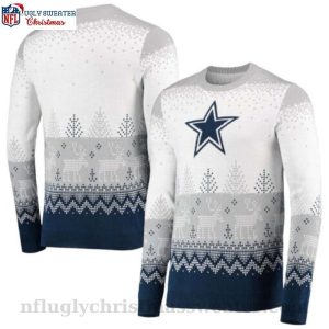 Cowboys Winter Wonderland – Dallas Cowboys Ugly Christmas Sweater