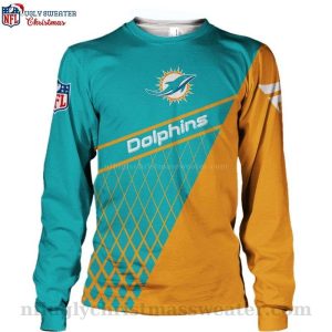 Cozy And Casual Ugly Christmas Sweater – Miami Dolphins Fans’ Favorite