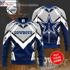 Dallas Cowboys Big Star Logo – Customized Cowboys Ugly Sweater