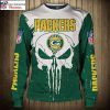 Festive Pine Forest Patterns – Green Bay Packers Ugly Christmas Sweater