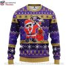Cute The Snoopy Show Football Helmet Ravens Ugly Christmas Sweater