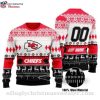 Exclusive Kc Chiefs Skull Flower Ugly Christmas Sweater