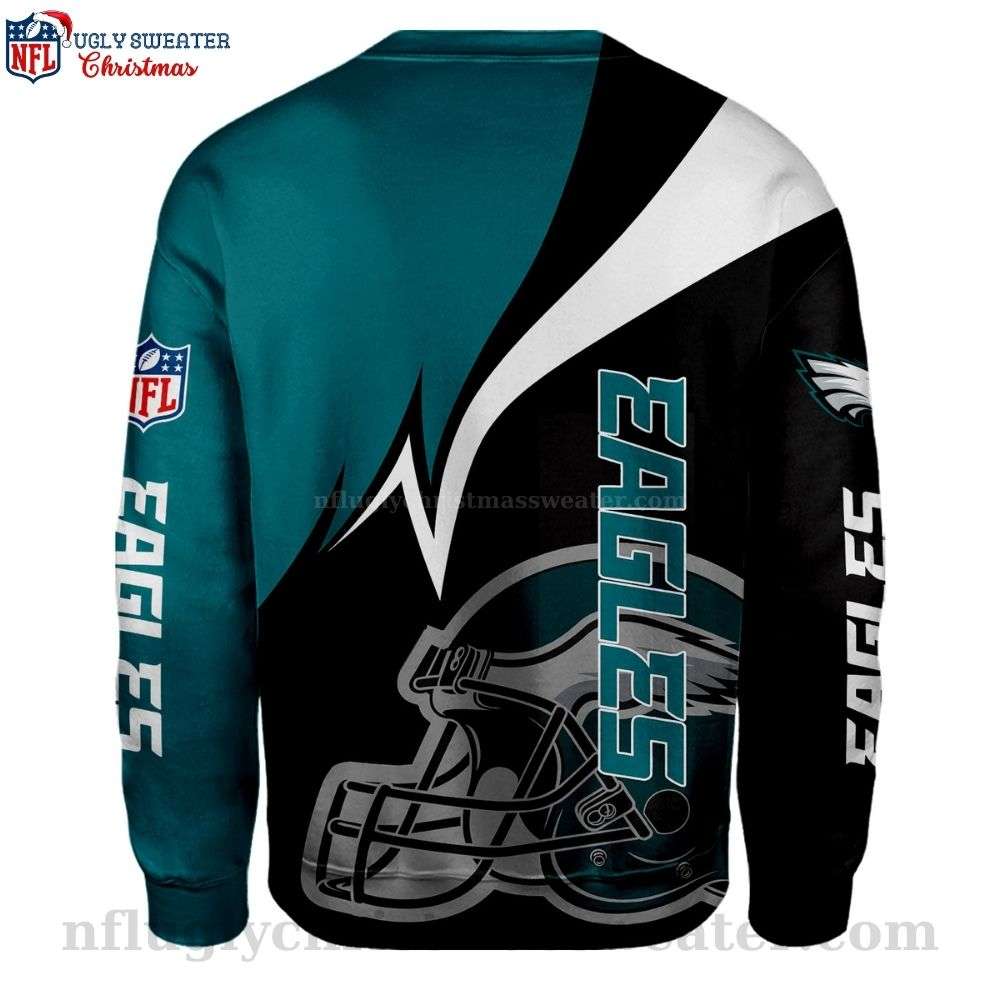 Gifts For Eagles Fans - Philadelphia Eagles All Over Print Ugly Sweater