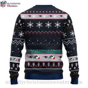 Graphic 12 Grinch Xmas Day New England Patriots Ugly Christmas Sweater
