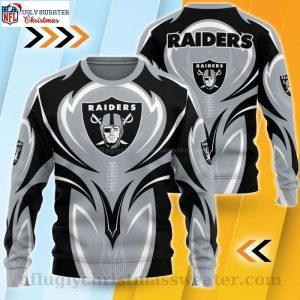 Gray Shirt Las Vegas Raiders Ugly Christmas Sweater – The Ultimate Gift For Fans