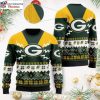 Green Bay Packers Custom Name And Number Ugly Sweater