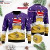 Minnesota Vikings Christian Darrisaw Player – Personalized Ugly Christmas Sweater