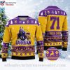 Minnesota Vikings Christmas Sweater – Dabbing Santa Claus Design
