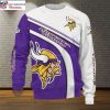 Minnesota Vikings Ugly Christmas Sweater – 12 Grinch Xmas Day Edition