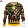 Festive Black and Gold – Pittsburgh Steelers Christmas Sweater