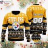Festive Black and Gold – Pittsburgh Steelers Christmas Sweater
