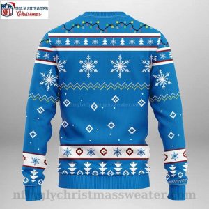 Detroit Lions Ugly Sweater Festive Grinch Graphic With Candy Canes 2