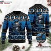 Detroit Lions Ugly Sweater – Unique Blue White Logo Print For Him