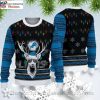 Detroit Lions Ugly Sweater With Logo Print And Christmas Atmosphere