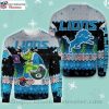 I’m Dreaming Of A Blue Silver Christmas – Detroit Lions Baby Yoda Ugly Sweater