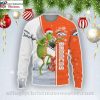 Grinch’s Touch Of Broncos Cheer – Ugly Christmas Sweater For Die-Hard Fans