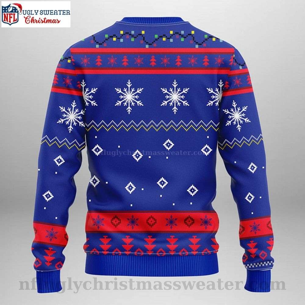 Funny Xmas Grinch - Buffalo Bills Logo - Ugly Bills Sweater