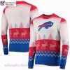 Mascot Magic – Personalized Buffalo Bills Ugly Sweater For Fans