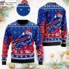 Men’s Skull Ugly Christmas Sweater – Personalized Ugly Bills Sweater