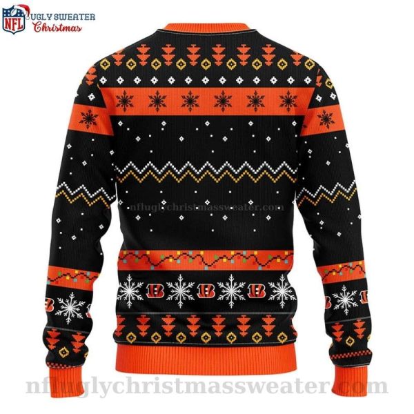 Ho Ho Ho Mickey – Cincinnati Bengals Ugly Christmas Sweater – Gifts For Bengals Fans