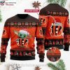 Grinch Hug Christmas Ugly Sweater NFL Cincinnati Bengals – Gift For Him