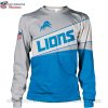 Lions Ugly Christmas Sweater – Team Mascot Graphics For Detroit Lions Fans