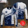 Men’s Dallas Cowboys Logo Print Ugly Christmas Sweater – Perfect Gift for Him