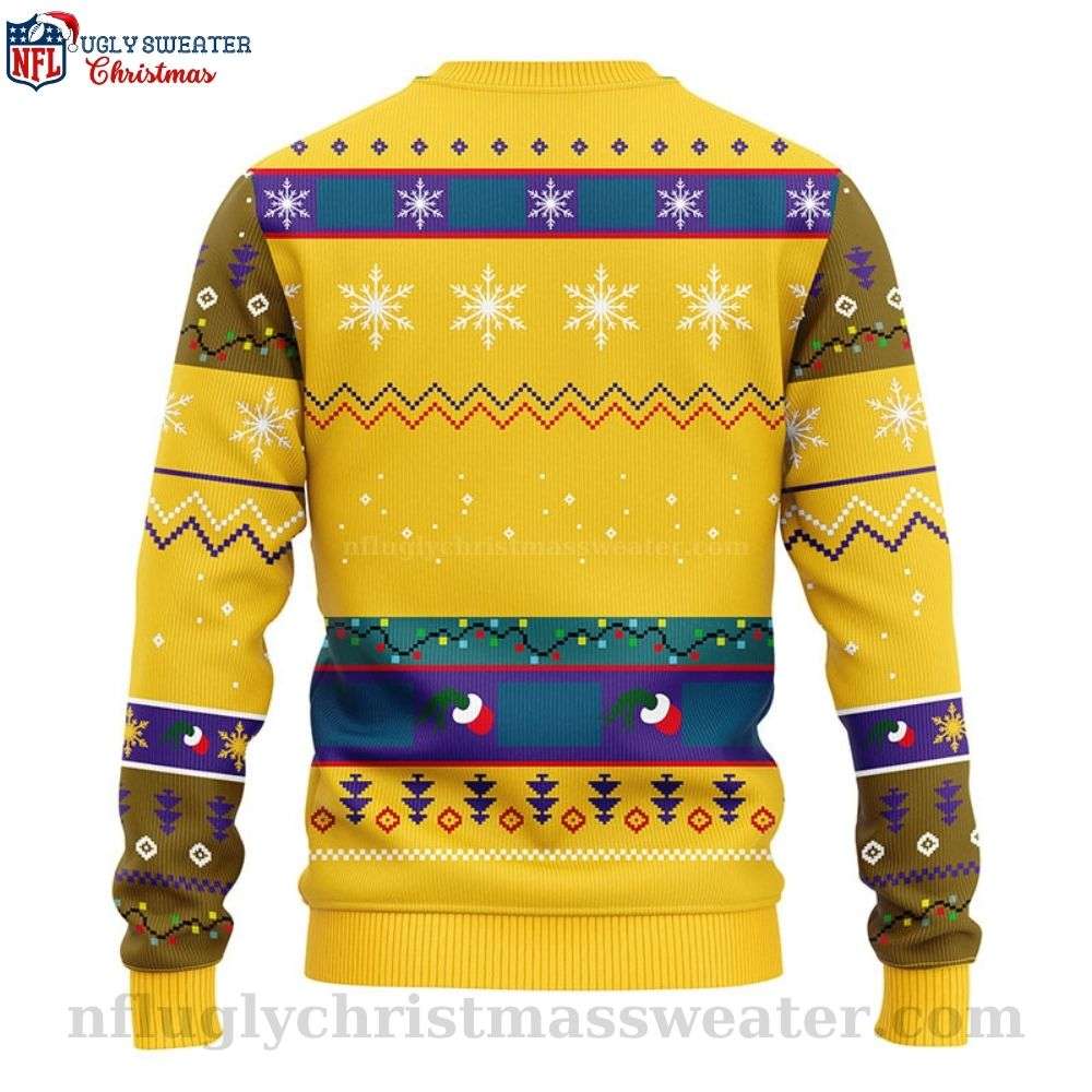 Miami Dolphins Ugly Christmas Sweater - Festive 12 Grinch Xmas Day Graphic