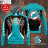 Miami Dolphins Ugly Christmas Sweater – Winter Logo Edition