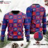 Grinch Christmas Light – Buffalo Bills Logo Ugly Christmas Sweater